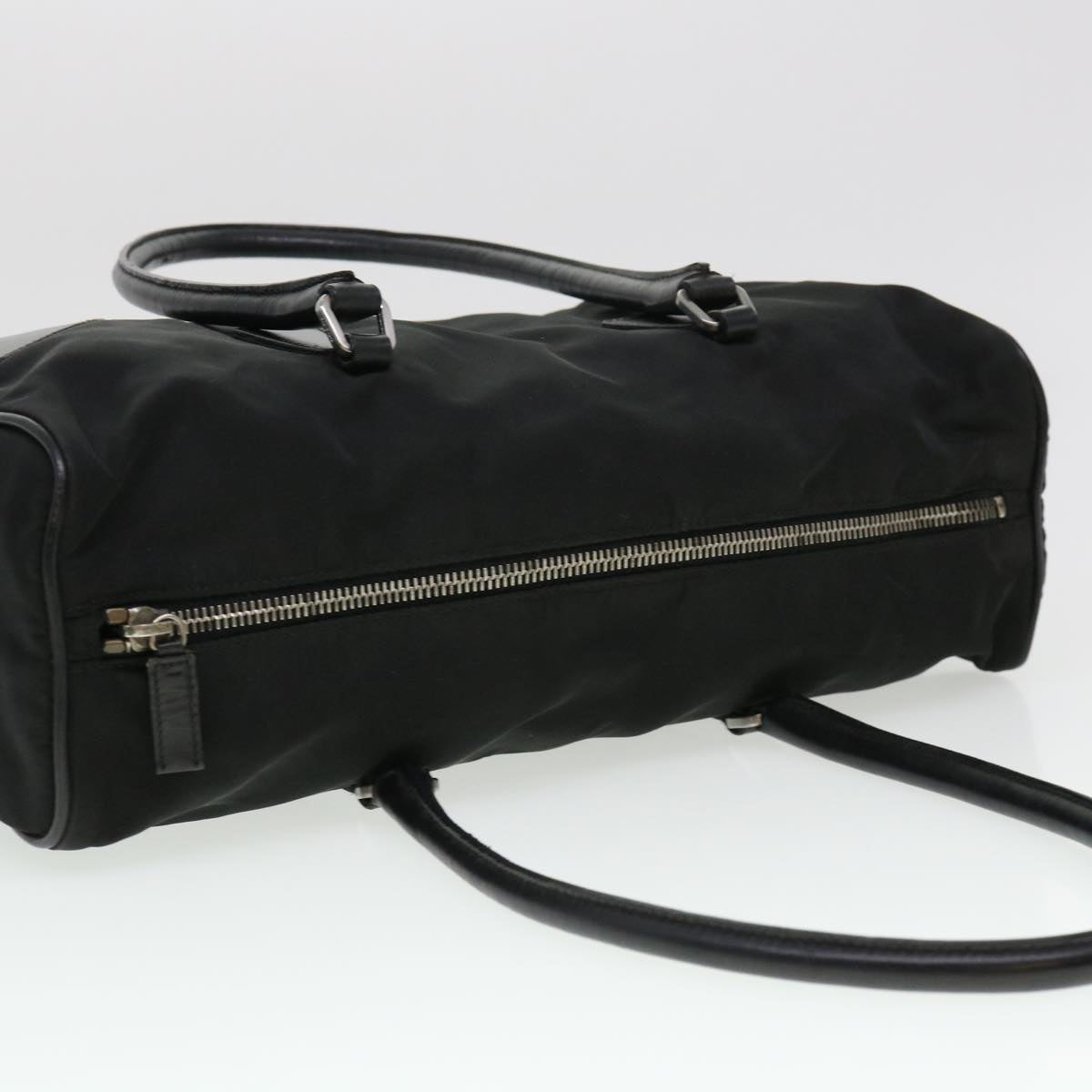 PRADA Shoulder Bag Nylon Black Auth am4126