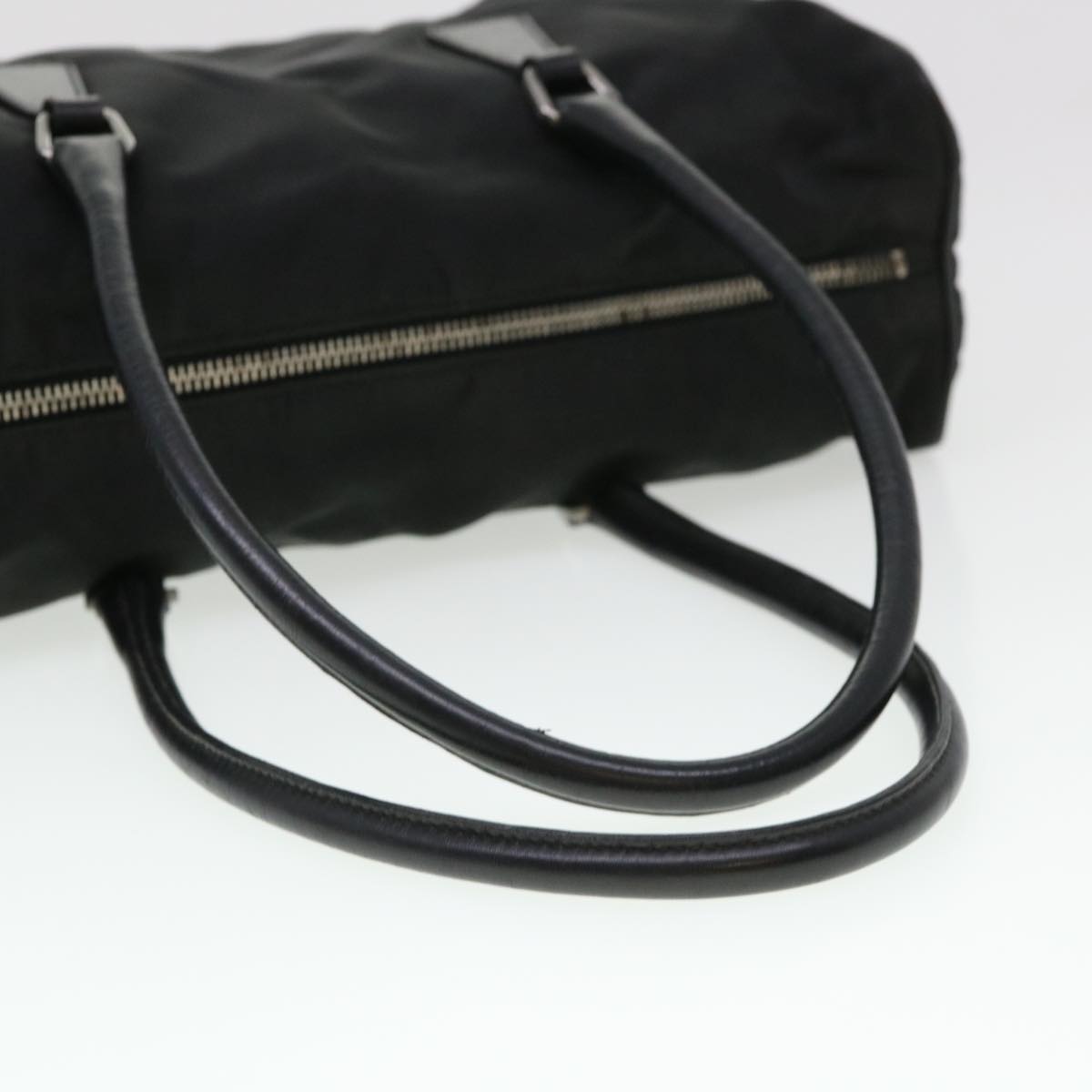 PRADA Shoulder Bag Nylon Black Auth am4126