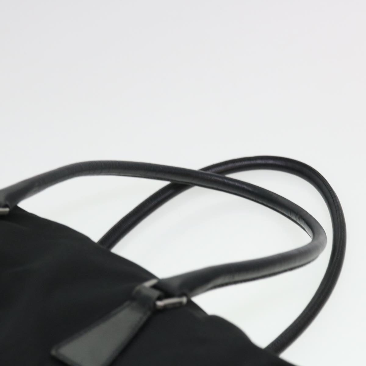 PRADA Shoulder Bag Nylon Black Auth am4126