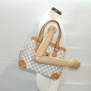 LOUIS VUITTON Damier Azur Hampstead PM Tote Bag N51207 LV Auth am4127-23