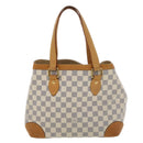 LOUIS VUITTON Damier Azur Hampstead PM Tote Bag N51207 LV Auth am4127-2