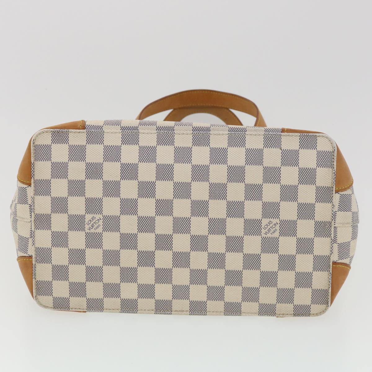 LOUIS VUITTON Damier Azur Hampstead PM Tote Bag N51207 LV Auth am4127