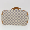 LOUIS VUITTON Damier Azur Hampstead PM Tote Bag N51207 LV Auth am4127-5
