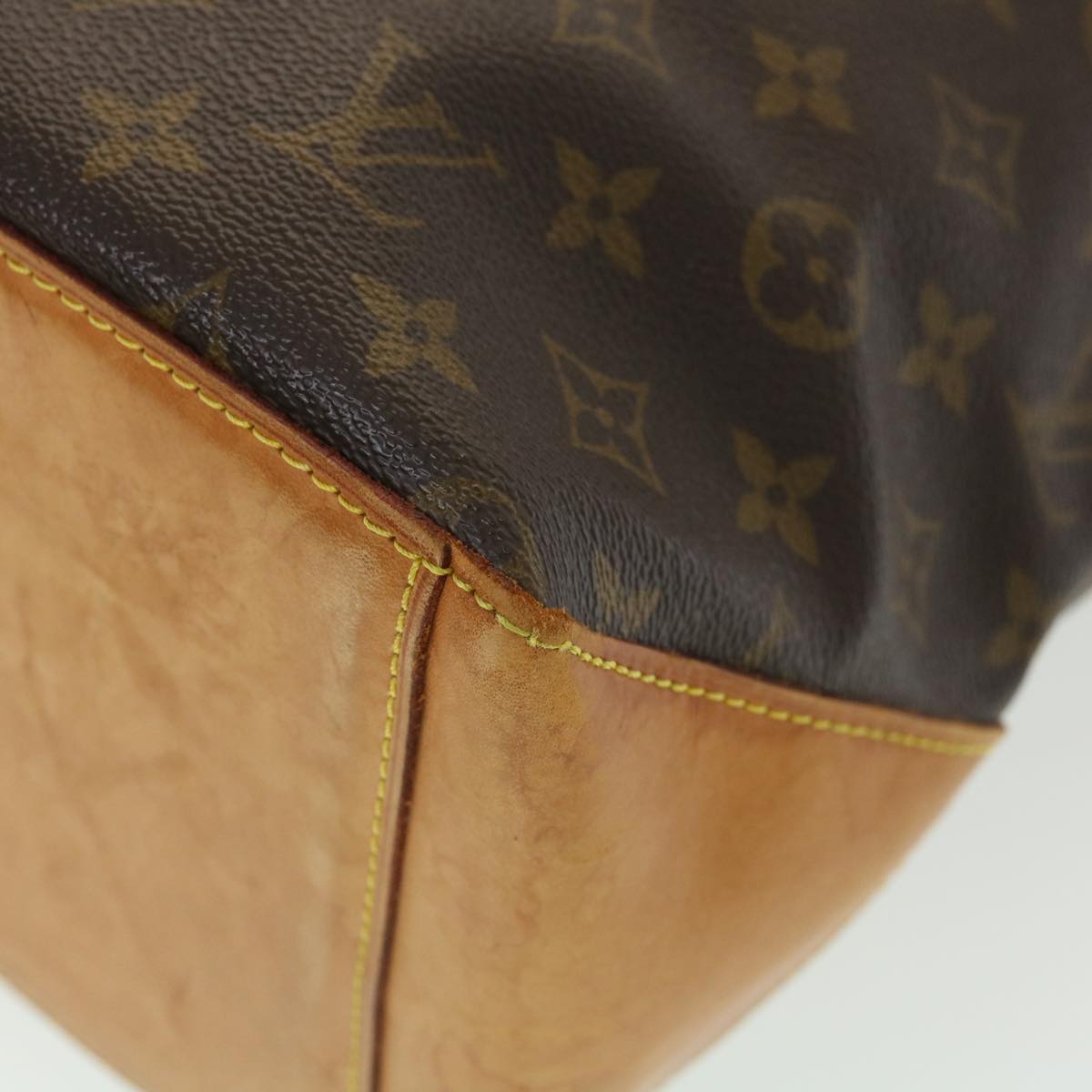 LOUIS VUITTON Monogram Cabas Mezzo Tote Bag M51151 LV Auth am4135