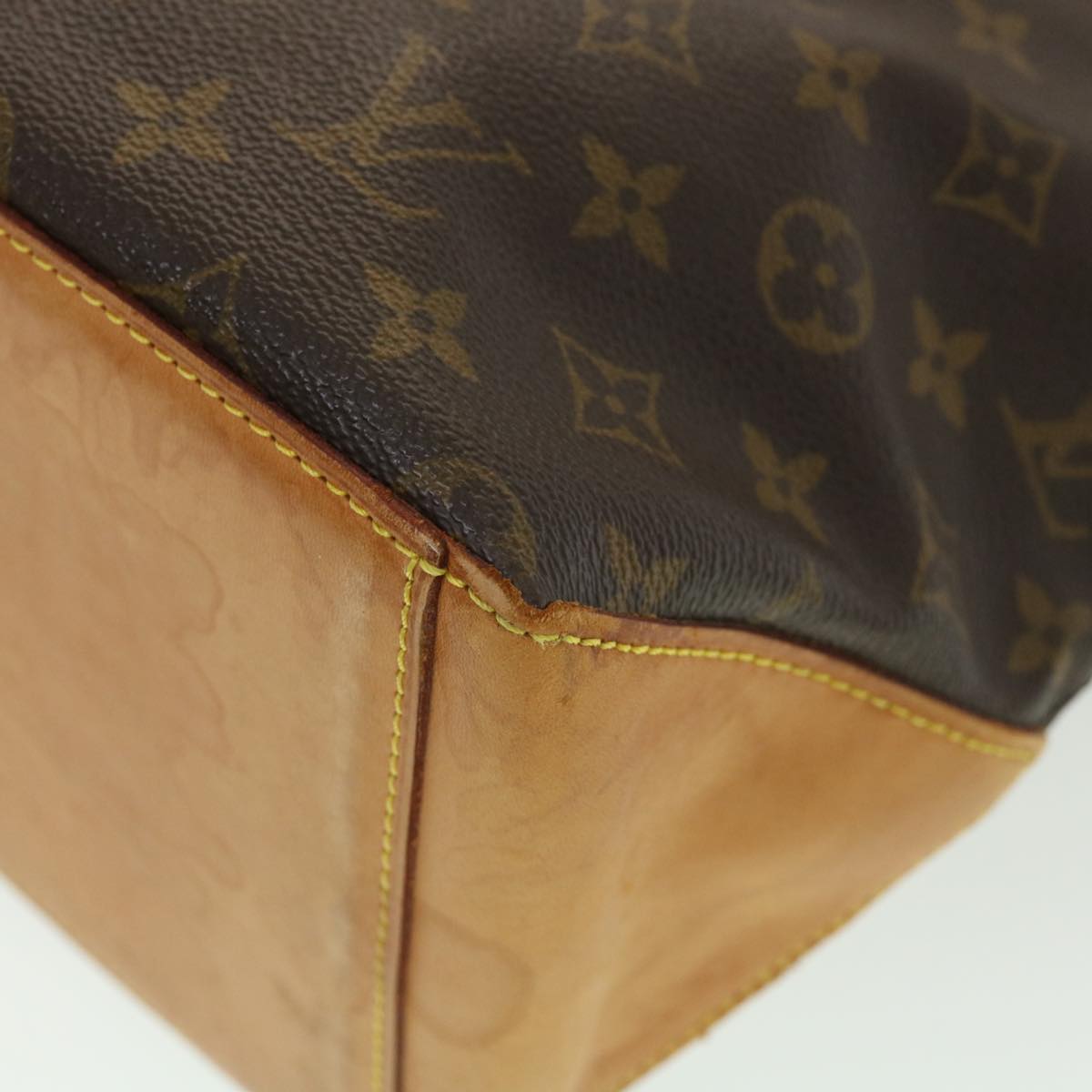 LOUIS VUITTON Monogram Cabas Mezzo Tote Bag M51151 LV Auth am4135