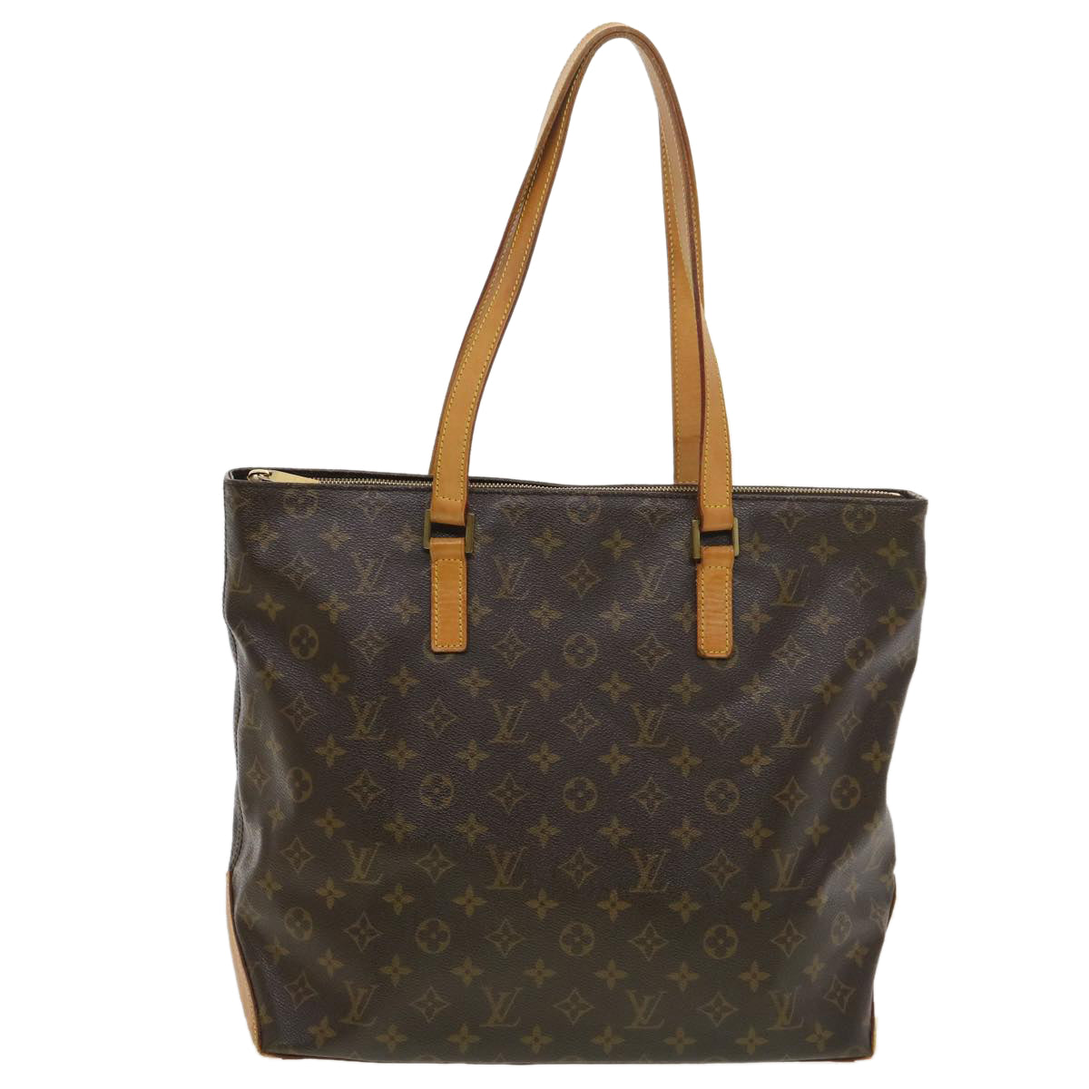 LOUIS VUITTON Monogram Cabas Mezzo Tote Bag M51151 LV Auth am4135