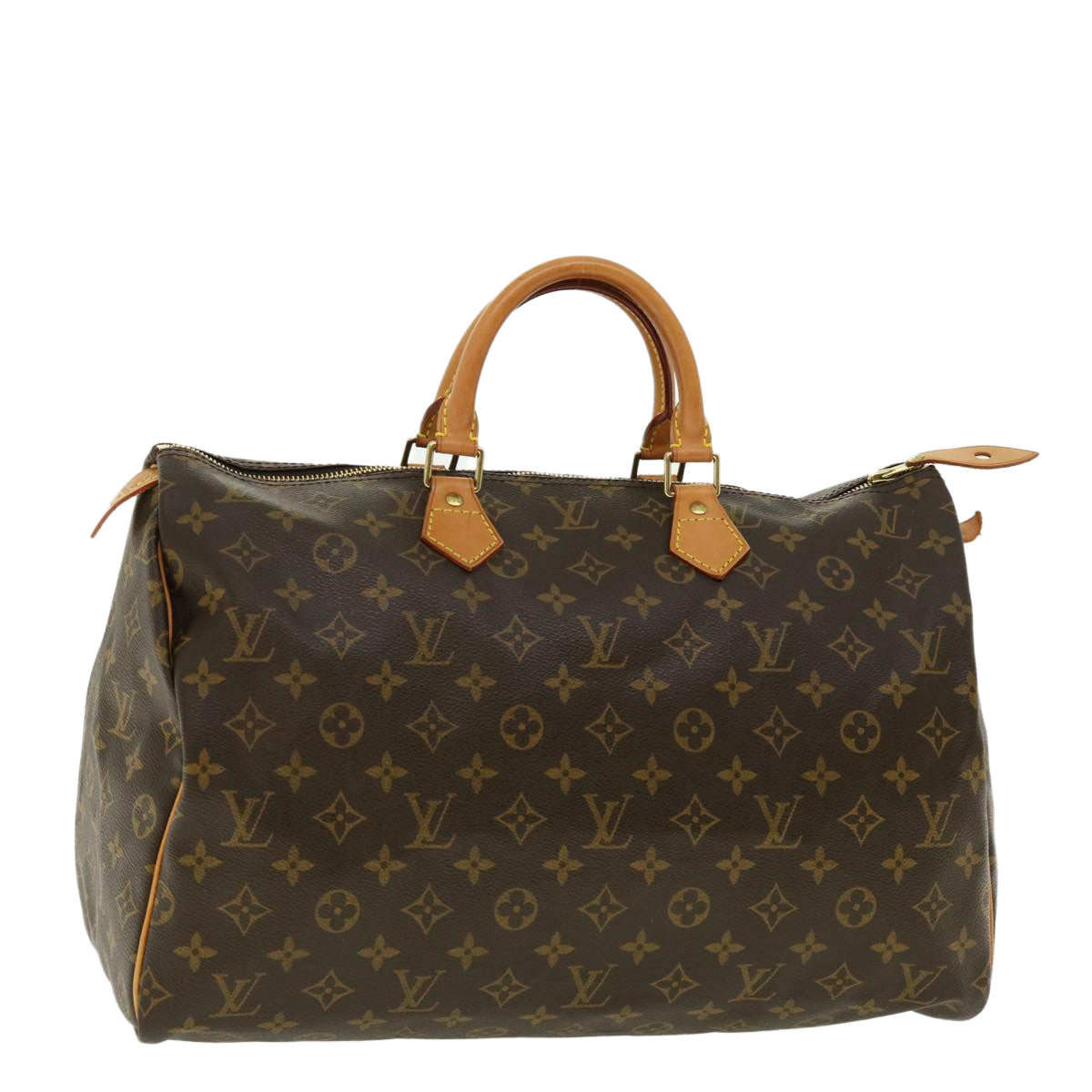 LOUIS VUITTON Monogram Speedy 40 Hand Bag M41522 LV Auth am4139