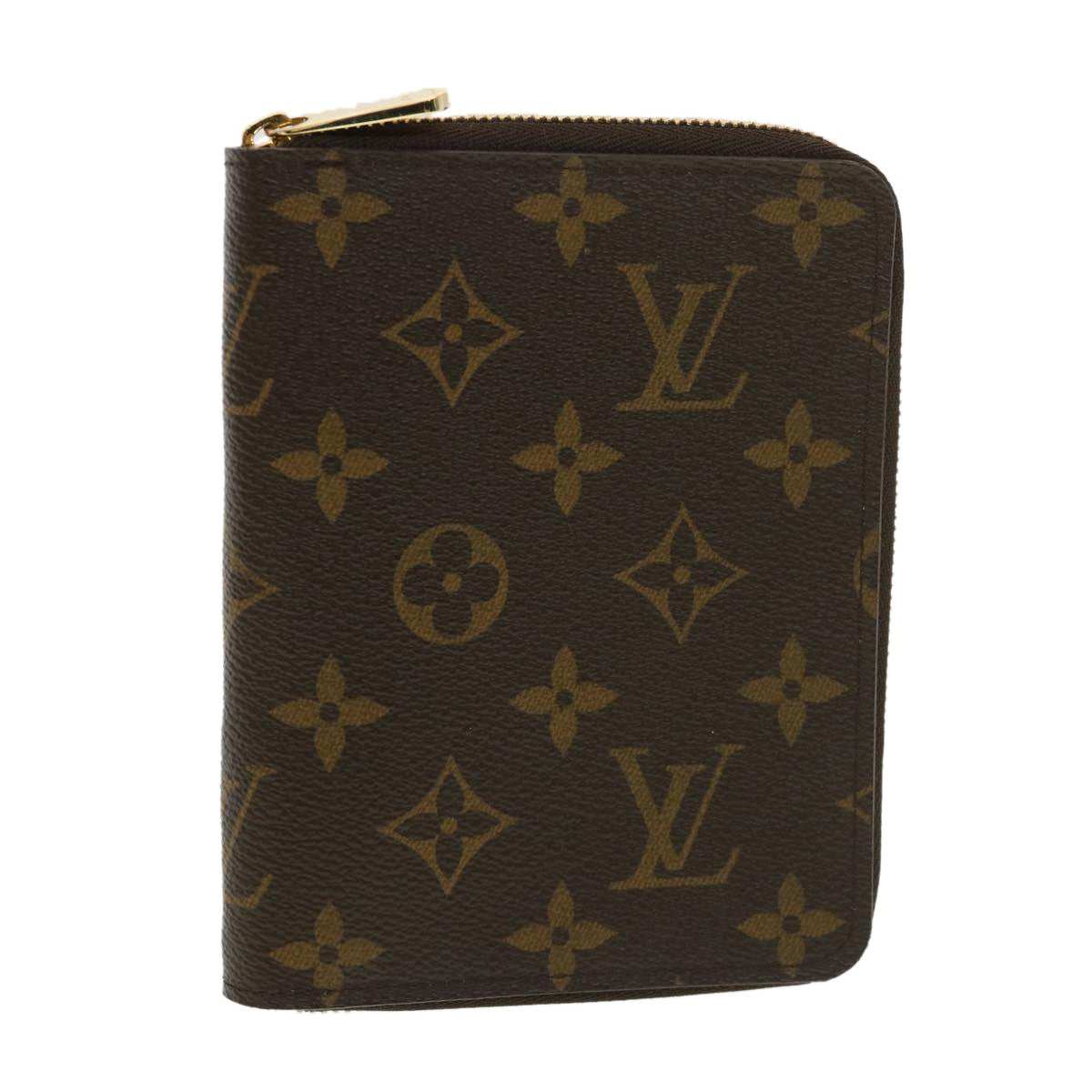 LOUIS VUITTON Monogram Couverture Passport Zip M66501 LV Auth am4147A