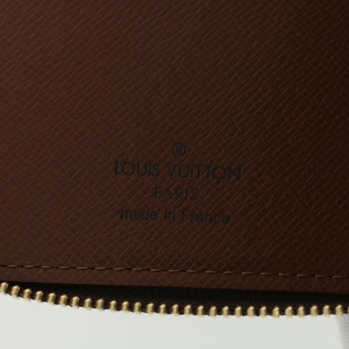 LOUIS VUITTON Monogram Couverture Passport Zip M66501 LV Auth am4147A