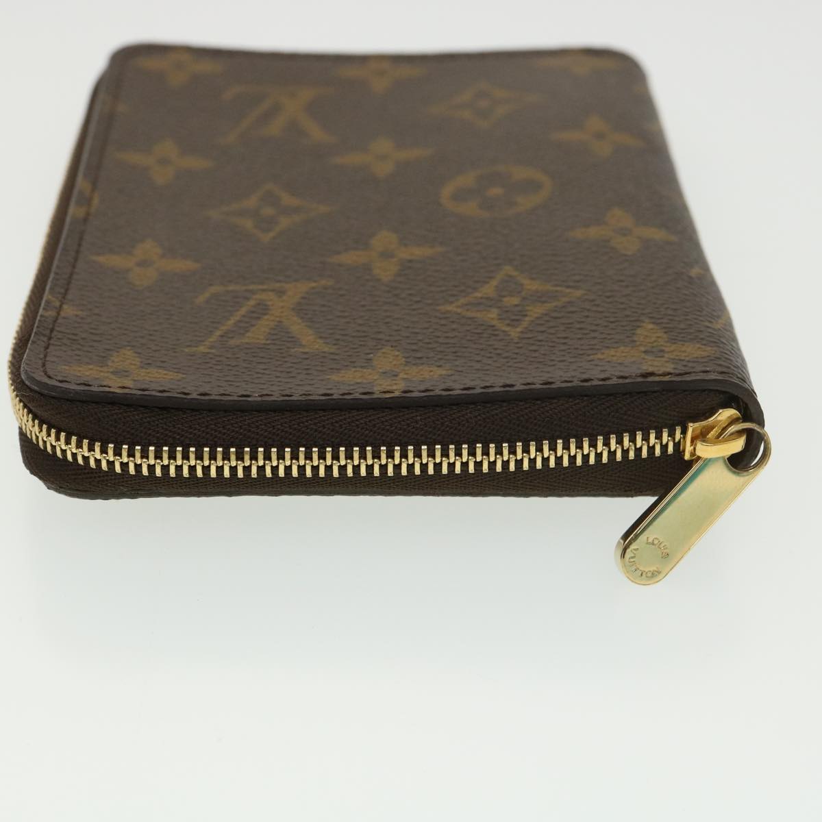 LOUIS VUITTON Monogram Couverture Passport Zip M66501 LV Auth am4147A