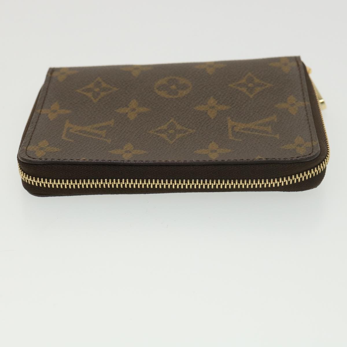 LOUIS VUITTON Monogram Couverture Passport Zip M66501 LV Auth am4147A