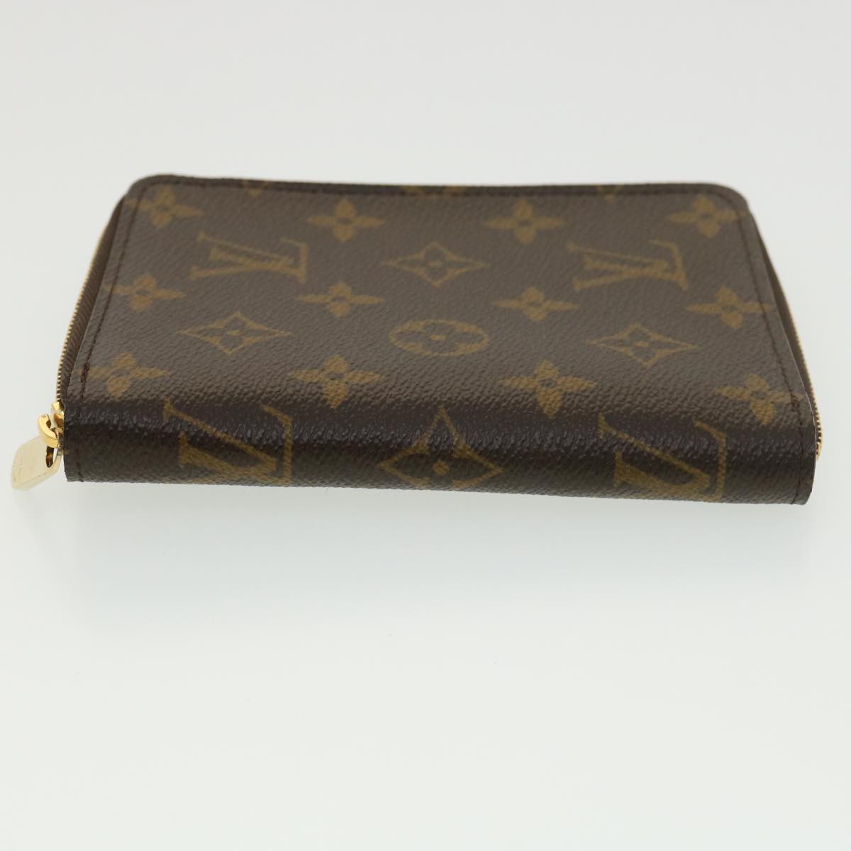 LOUIS VUITTON Monogram Couverture Passport Zip M66501 LV Auth am4147A