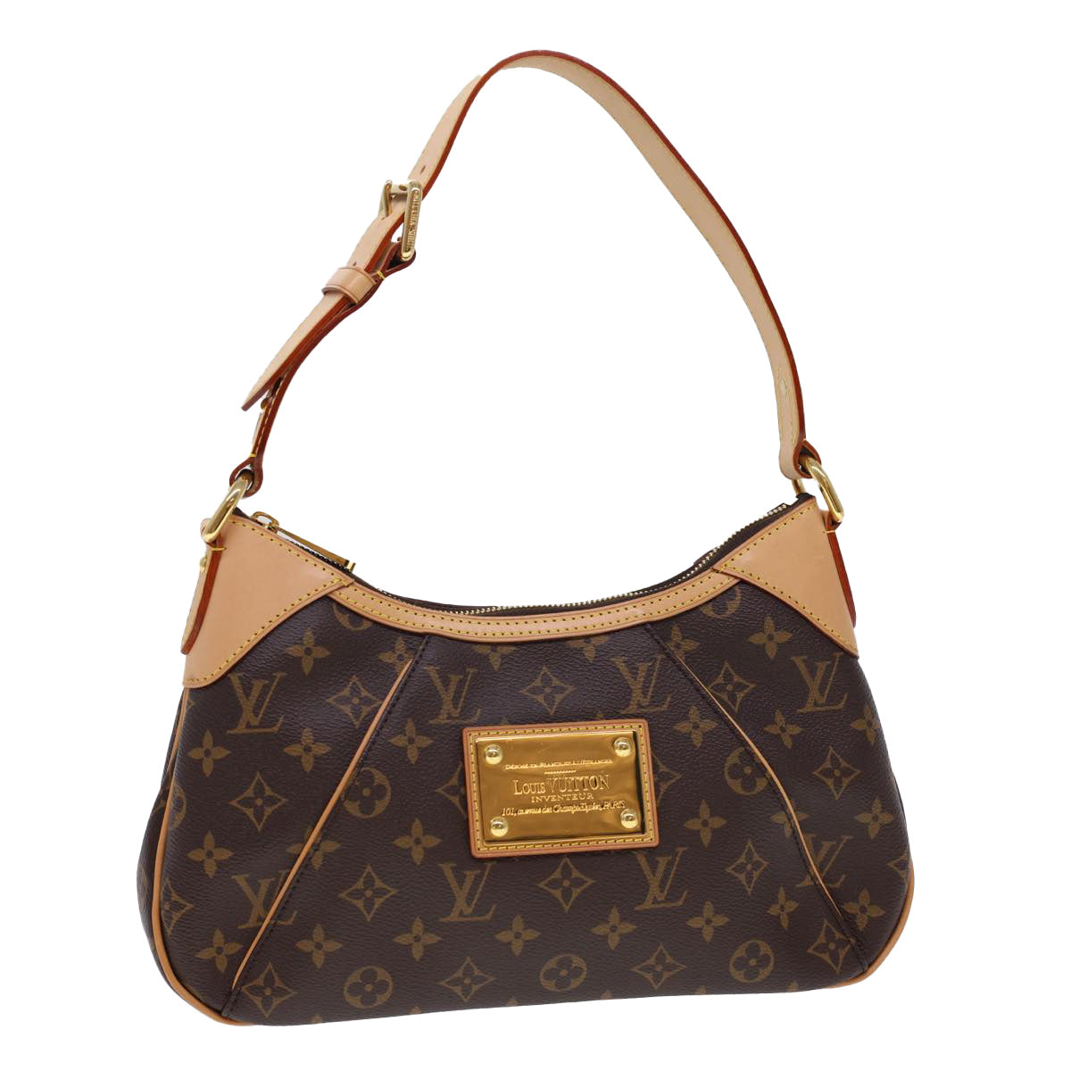 LOUIS VUITTON Monogram Thames PM Shoulder Bag M56384 LV Auth am4173A