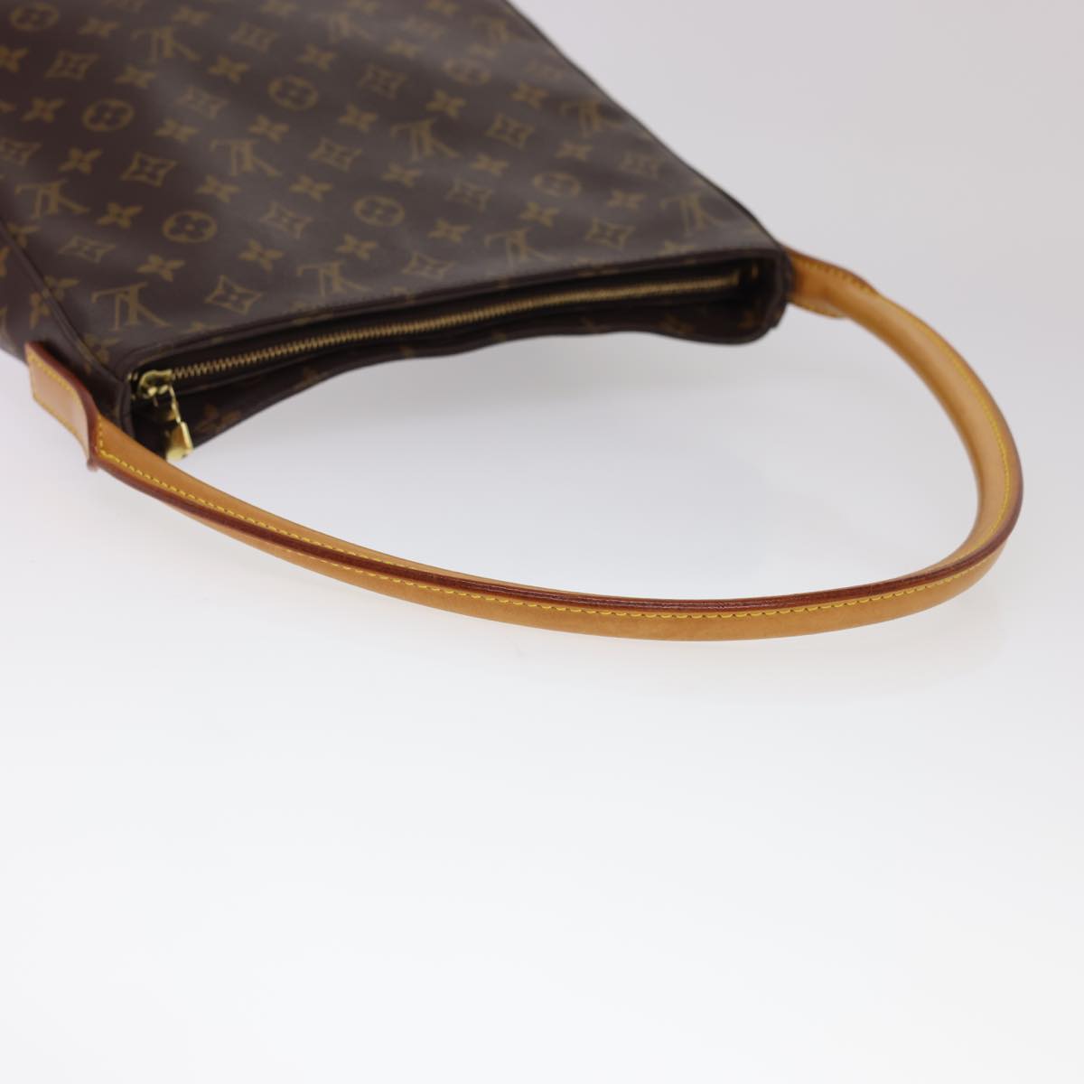 LOUIS VUITTON Monogram Looping GM Shoulder Bag M51145 LV Auth am4175