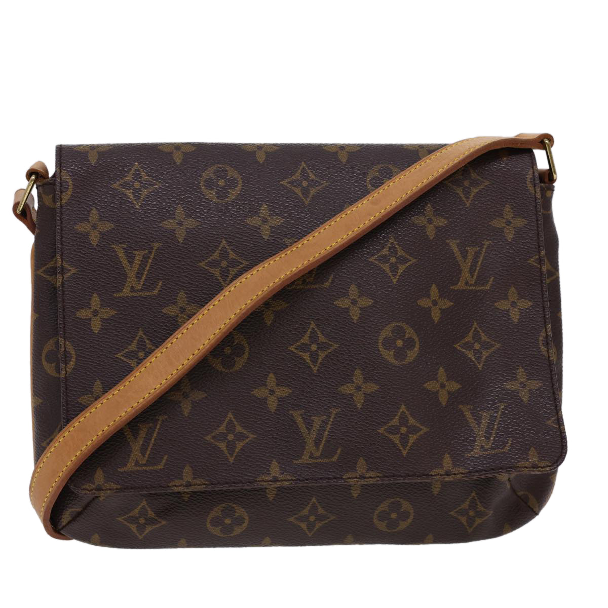 LOUIS VUITTON Monogram Musette Tango Short Strap Shoulder Bag M51257 Auth am4186