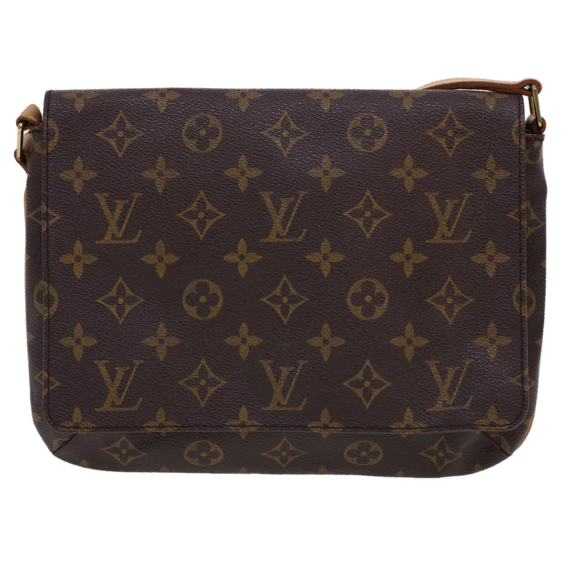 LOUIS VUITTON Monogram Musette Tango Short Strap Shoulder Bag M51257 Auth am4186