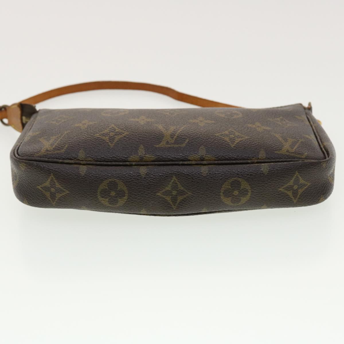 LOUIS VUITTON Monogram Pochette Accessoires Pouch 2way M51980 LV Auth am4196