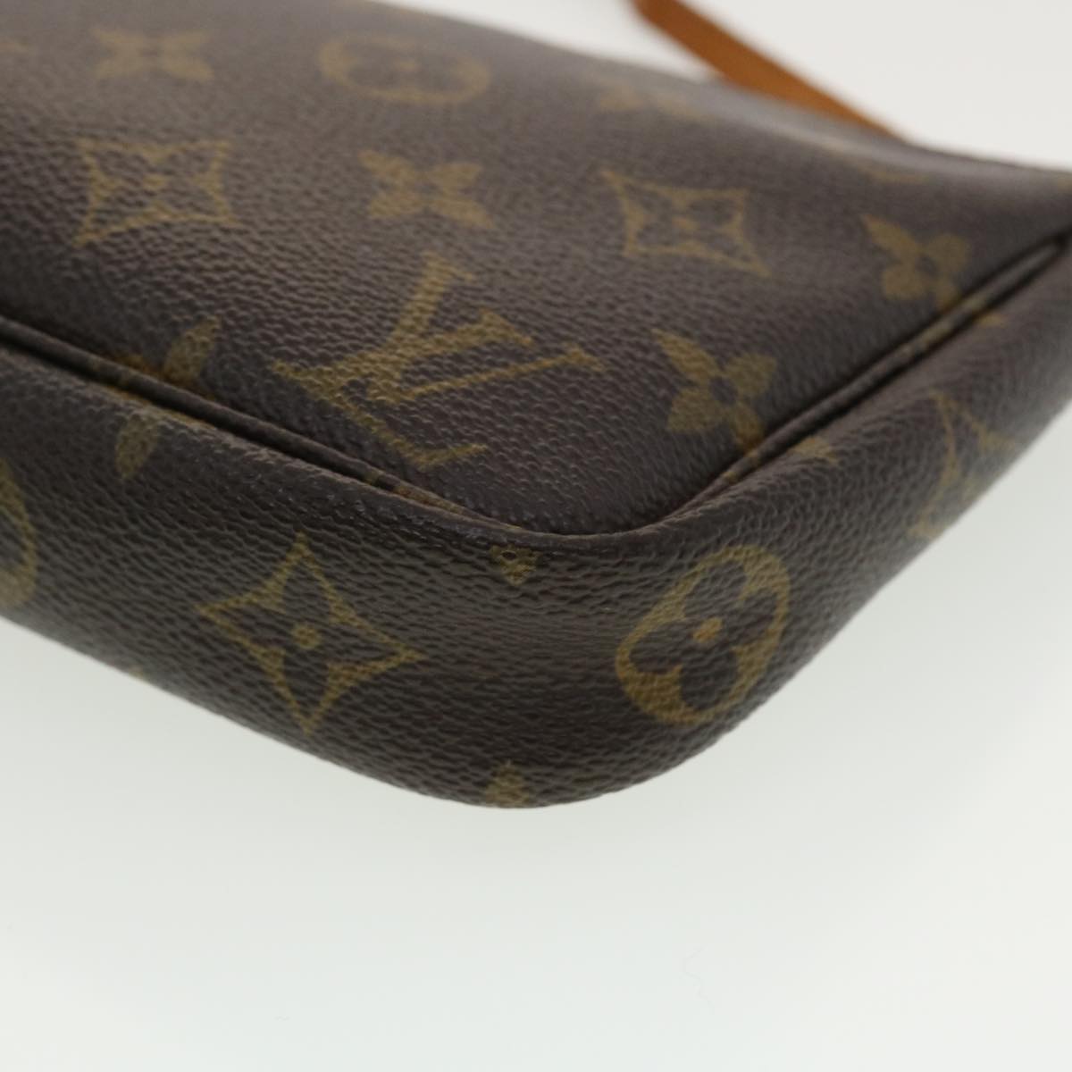 LOUIS VUITTON Monogram Pochette Accessoires Pouch 2way M51980 LV Auth am4196