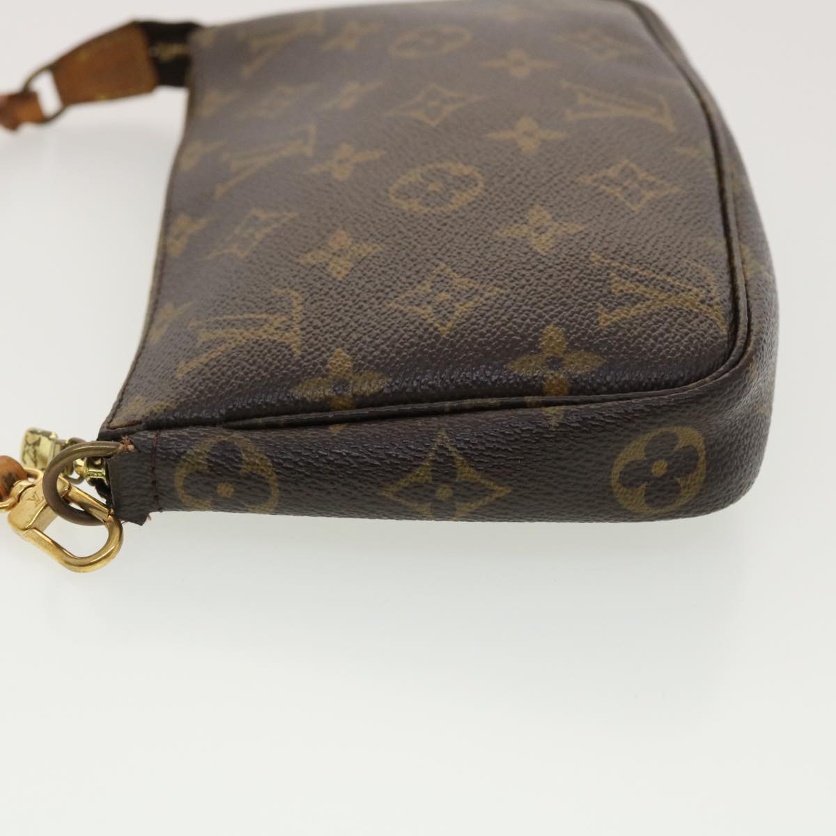 LOUIS VUITTON Monogram Pochette Accessoires Pouch 2way M51980 LV Auth am4196