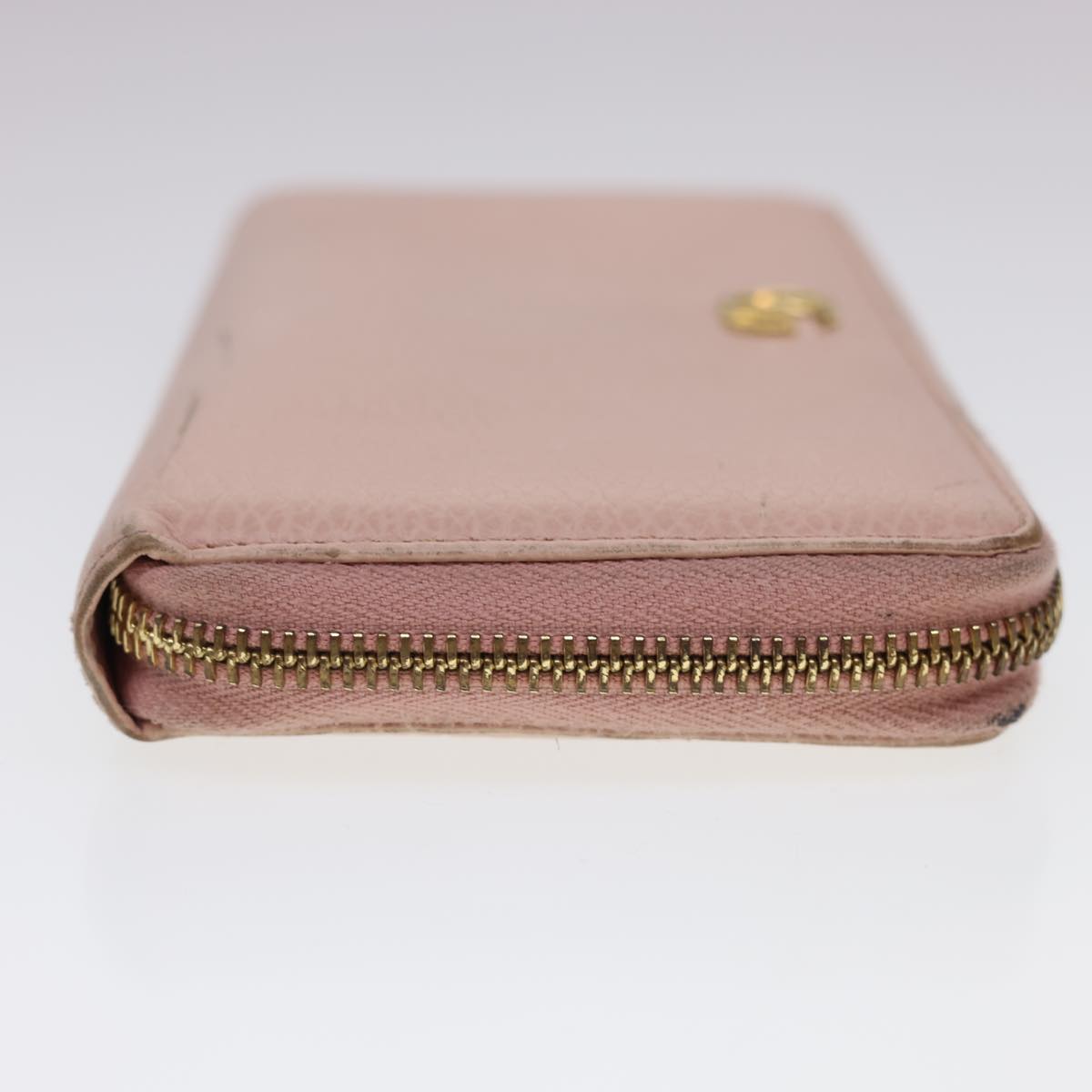 GUCCI Long Wallet Leather Pink 496334 Auth am4210