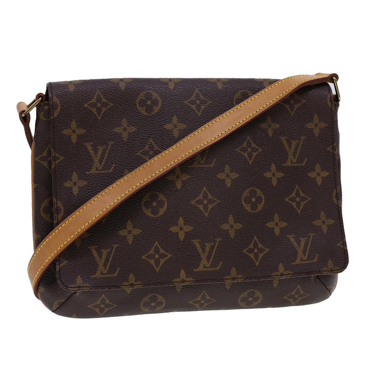 LOUIS VUITTON Monogram Musette Tango Short Strap Shoulder Bag M51257 Auth am4228