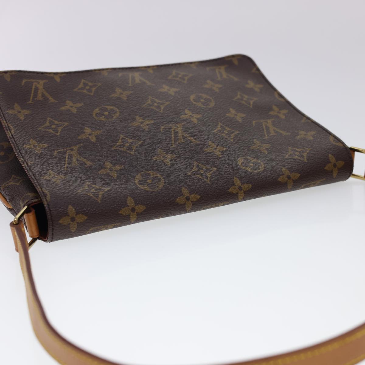 LOUIS VUITTON Monogram Musette Tango Short Strap Shoulder Bag M51257 Auth am4228