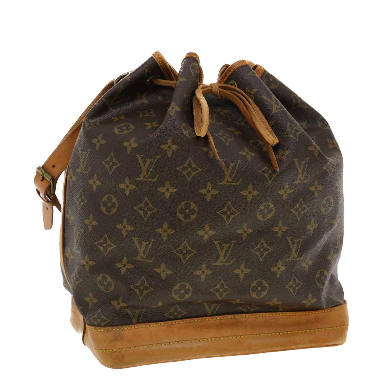 LOUIS VUITTON Monogram Noe Shoulder Bag M42224 LV Auth am4238