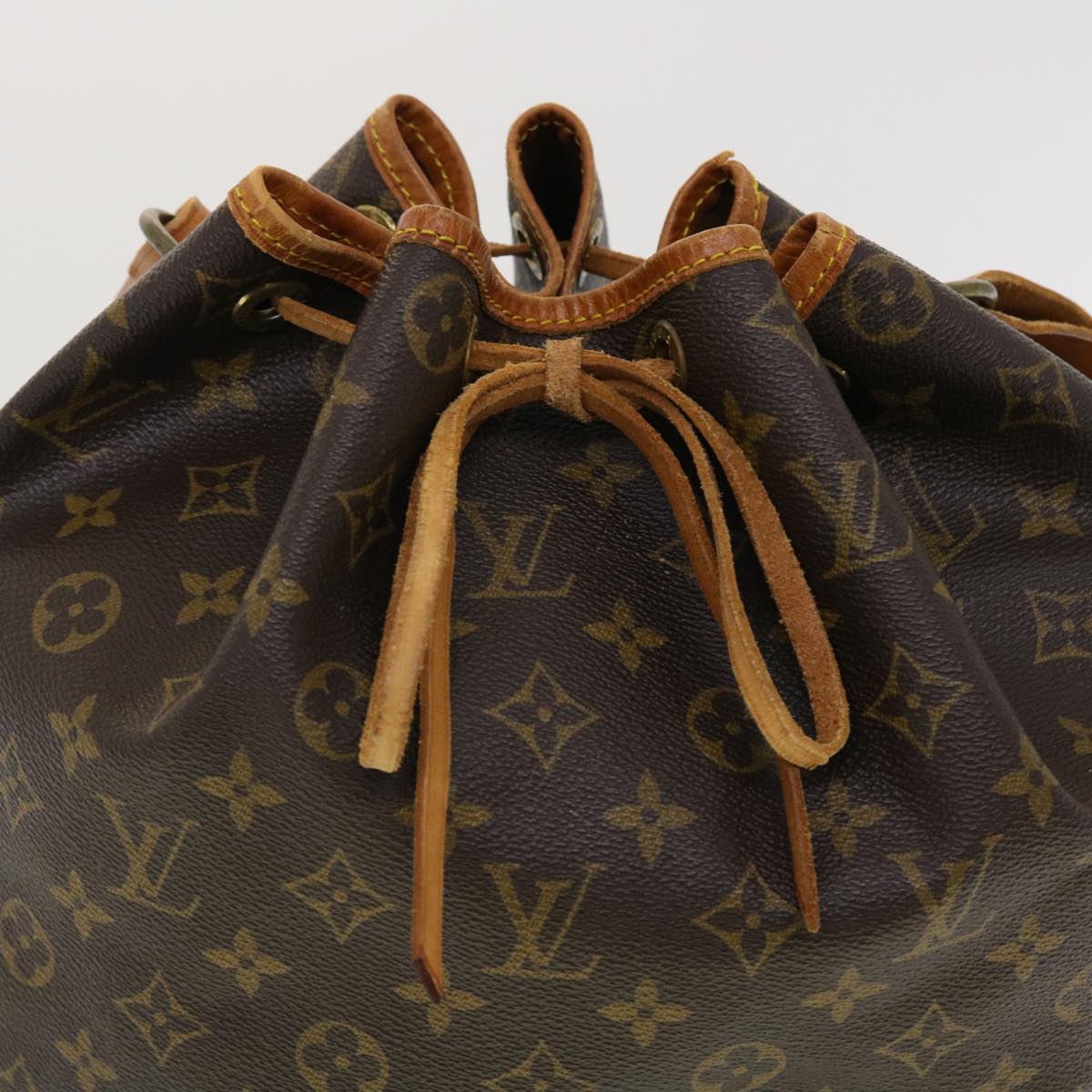 LOUIS VUITTON Monogram Noe Shoulder Bag M42224 LV Auth am4238