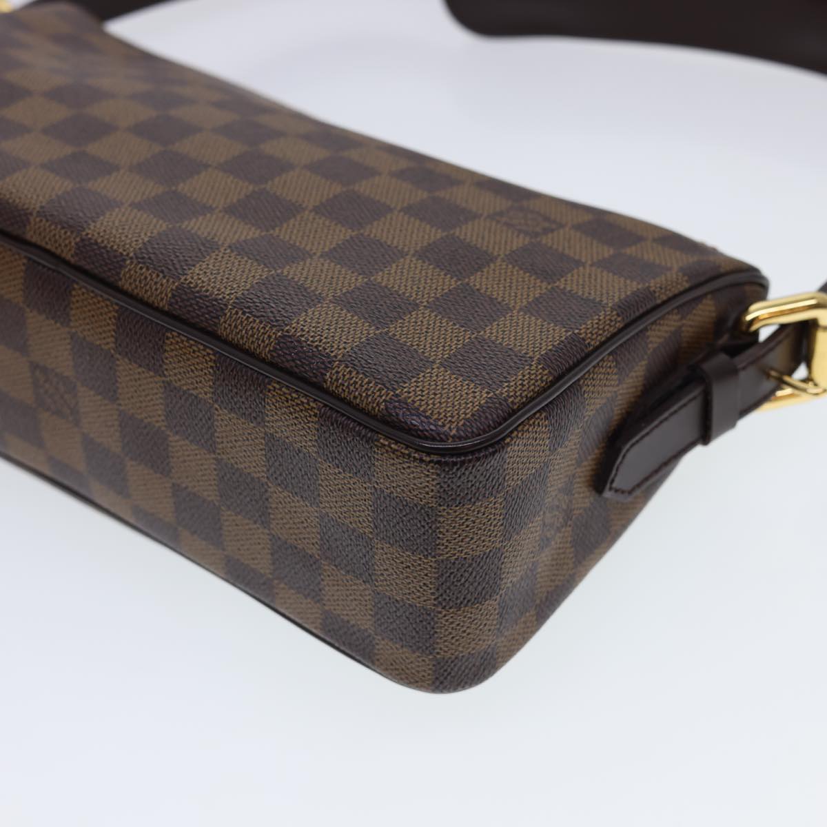 LOUIS VUITTON Damier Ebene Ravello GM Shoulder Bag N60006 LV Auth am4248