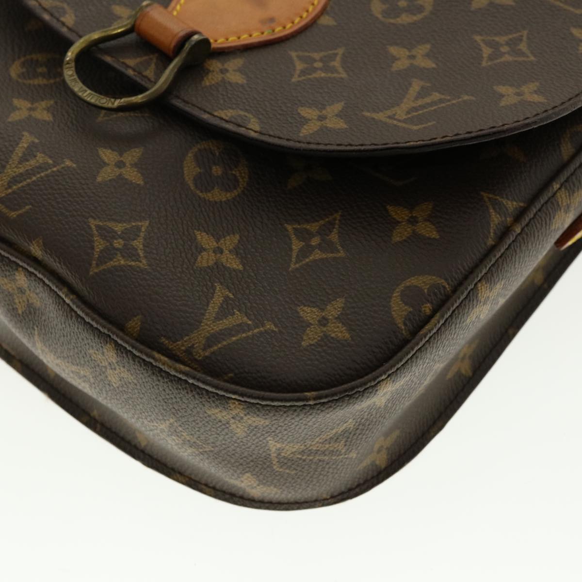 LOUIS VUITTON Monogram Saint Cloud GM Shoulder Bag M51242 LV Auth am4259