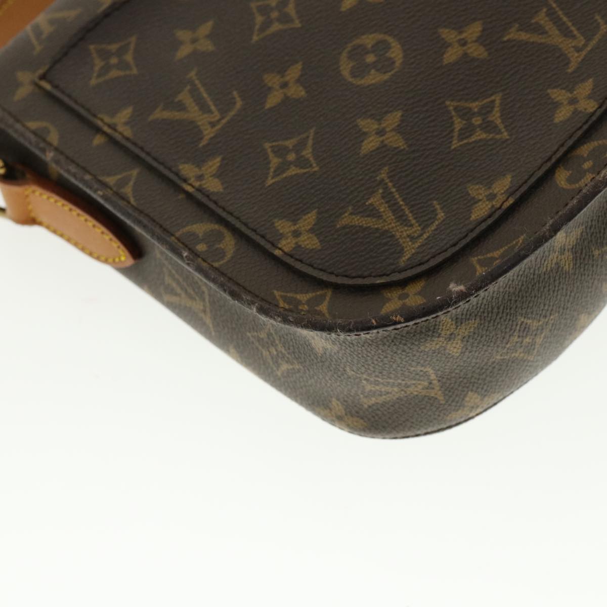 LOUIS VUITTON Monogram Saint Cloud GM Shoulder Bag M51242 LV Auth am4259