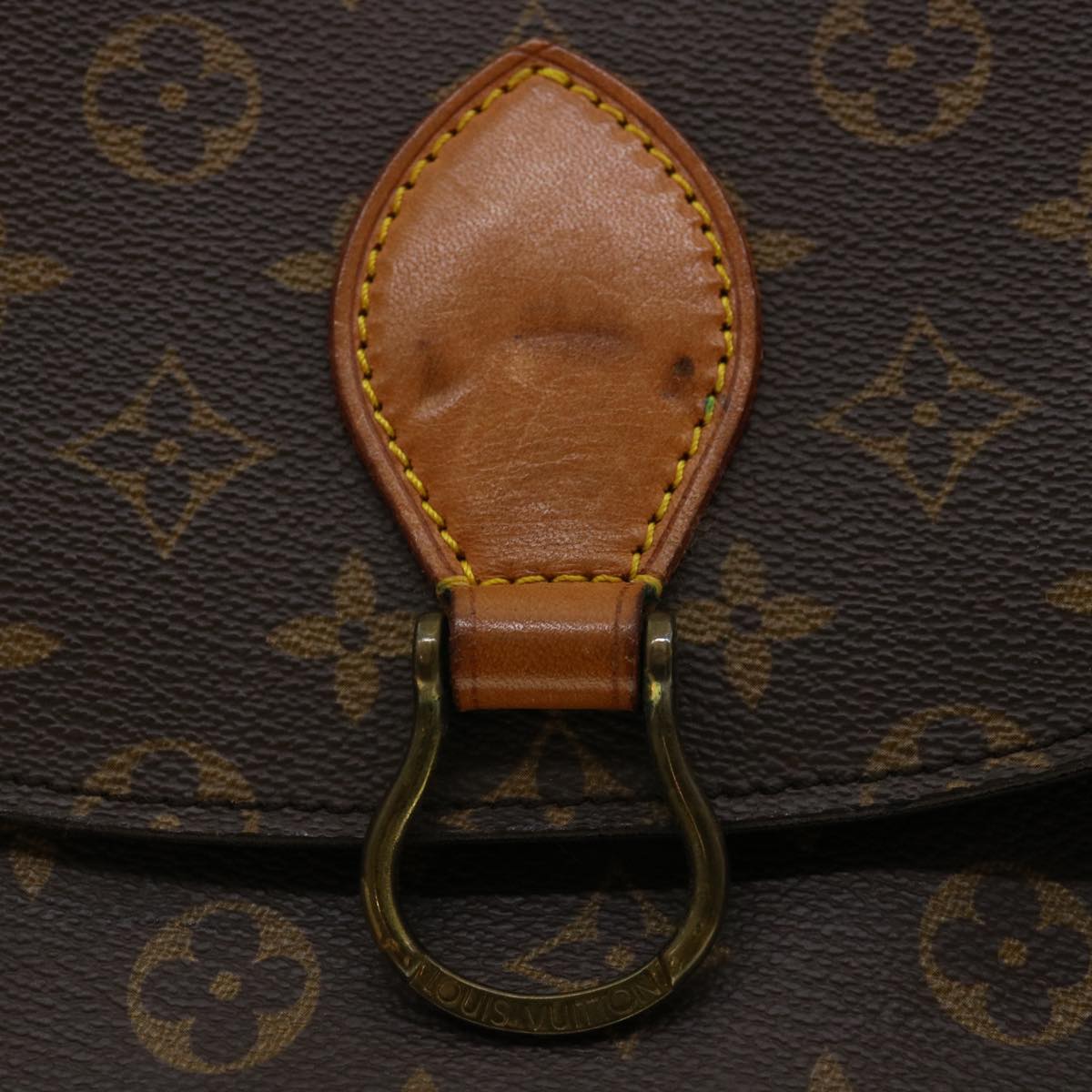 LOUIS VUITTON Monogram Saint Cloud GM Shoulder Bag M51242 LV Auth am4259