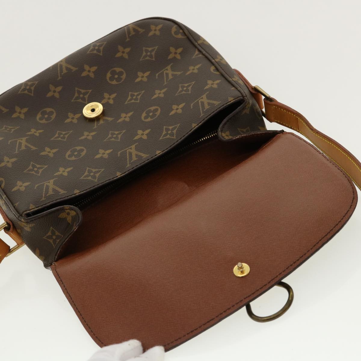 LOUIS VUITTON Monogram Saint Cloud GM Shoulder Bag M51242 LV Auth am4259