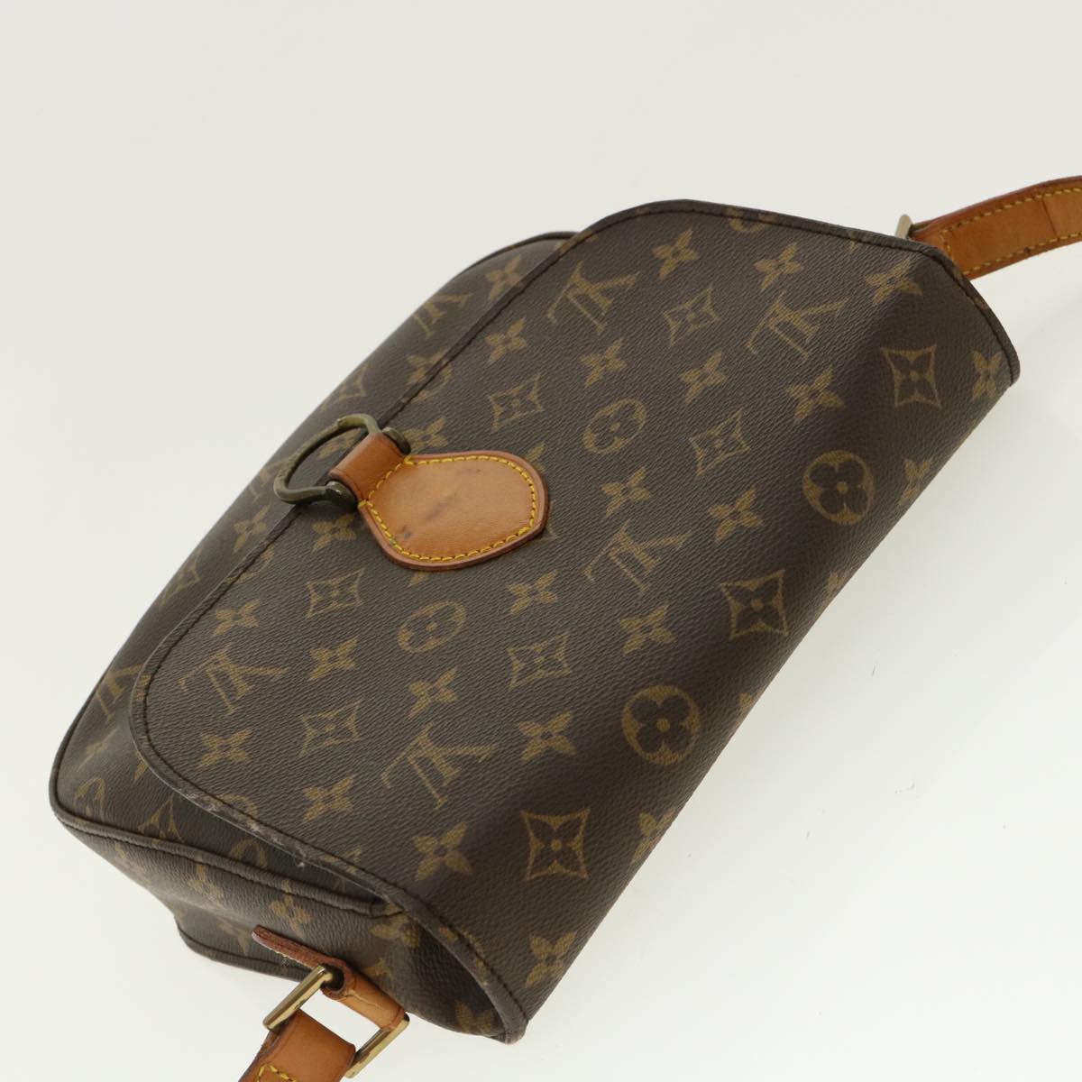 LOUIS VUITTON Monogram Saint Cloud GM Shoulder Bag M51242 LV Auth am4259