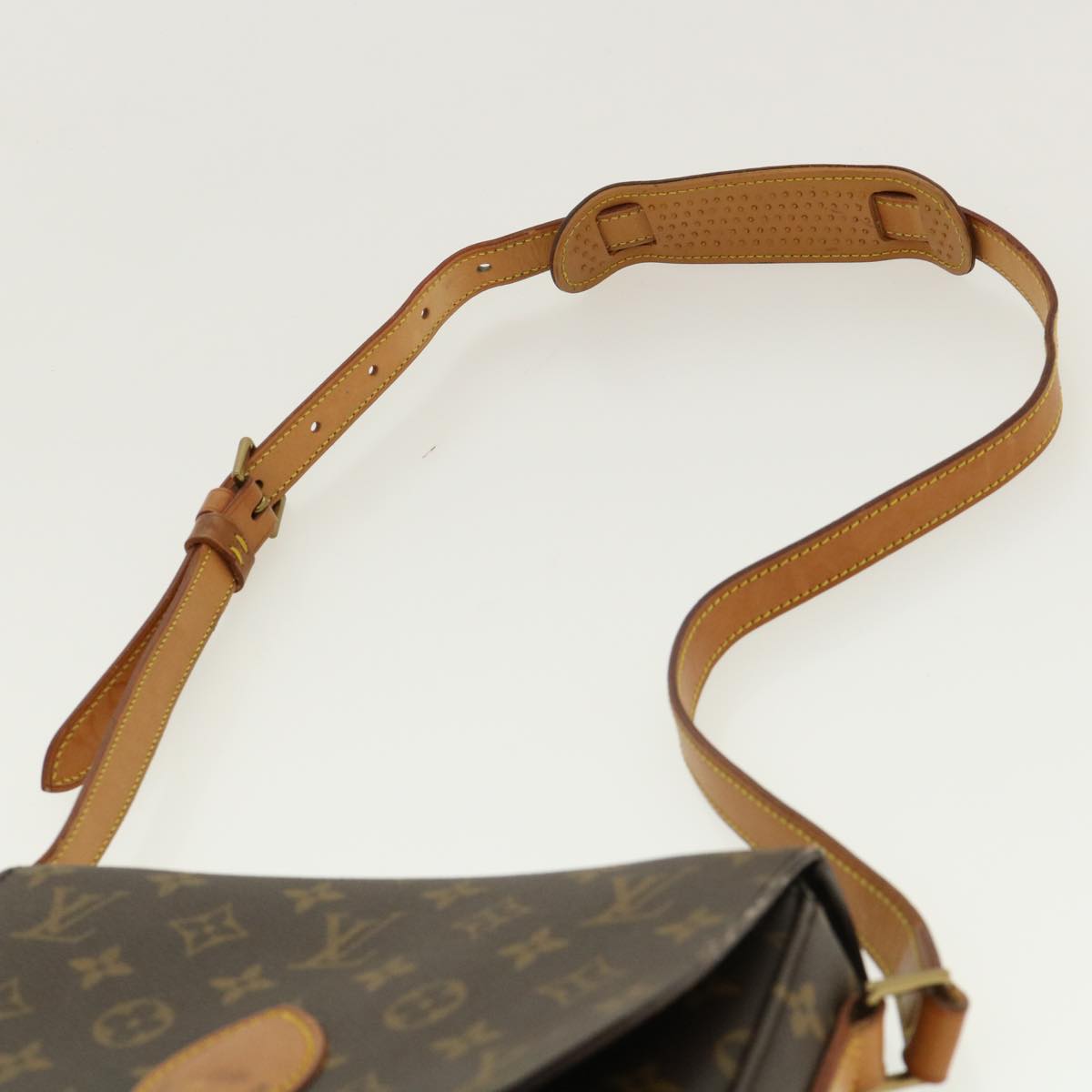 LOUIS VUITTON Monogram Saint Cloud GM Shoulder Bag M51242 LV Auth am4259