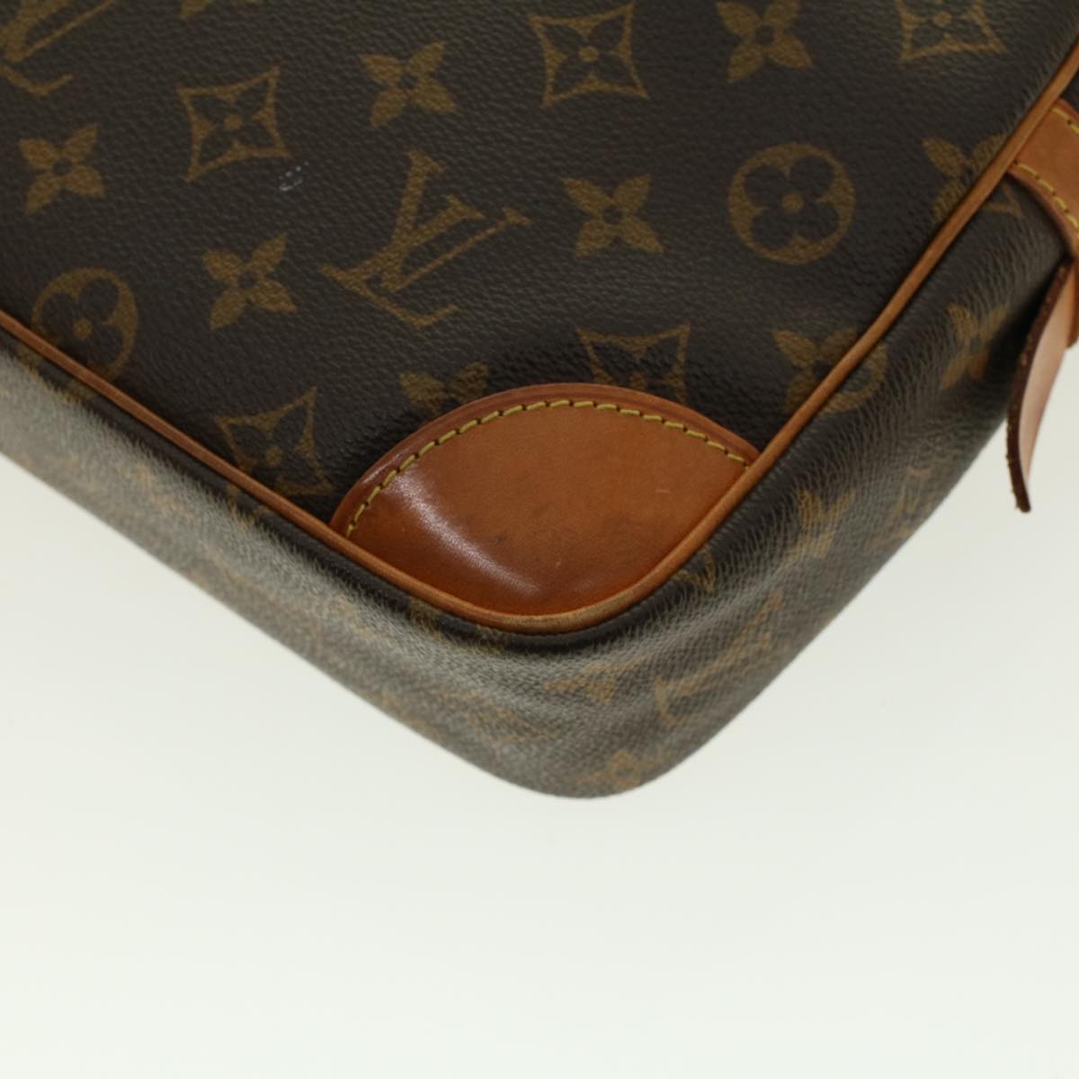 LOUIS VUITTON Monogram Compiegne 28 Clutch Bag M51845 LV Auth am4296