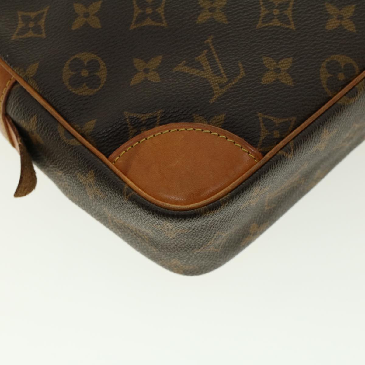 LOUIS VUITTON Monogram Compiegne 28 Clutch Bag M51845 LV Auth am4296