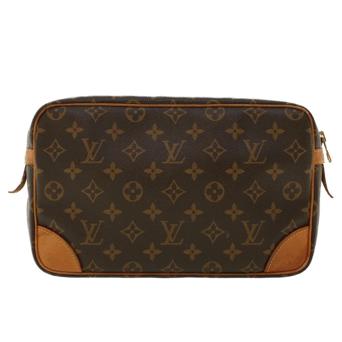 LOUIS VUITTON Monogram Compiegne 28 Clutch Bag M51845 LV Auth am4296 - 0