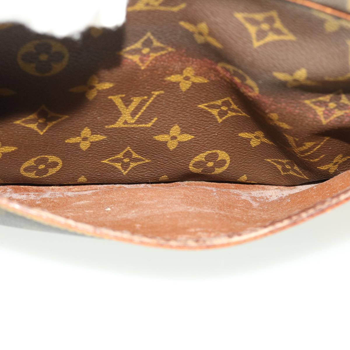 LOUIS VUITTON Monogram Compiegne 28 Clutch Bag M51845 LV Auth am4312