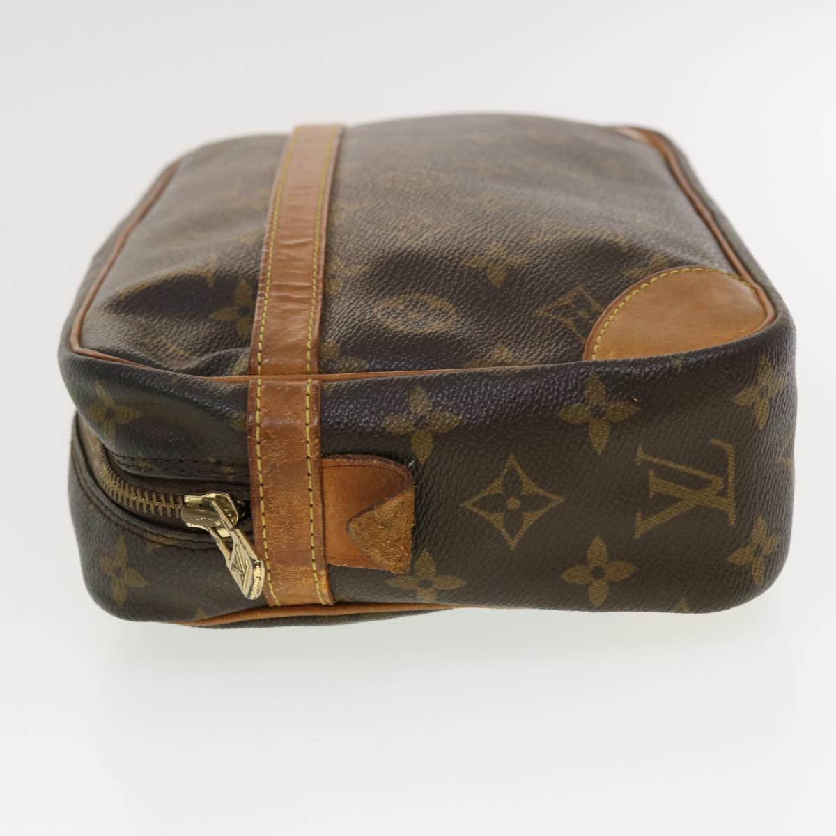 LOUIS VUITTON Monogram Compiegne 28 Clutch Bag M51845 LV Auth am4312