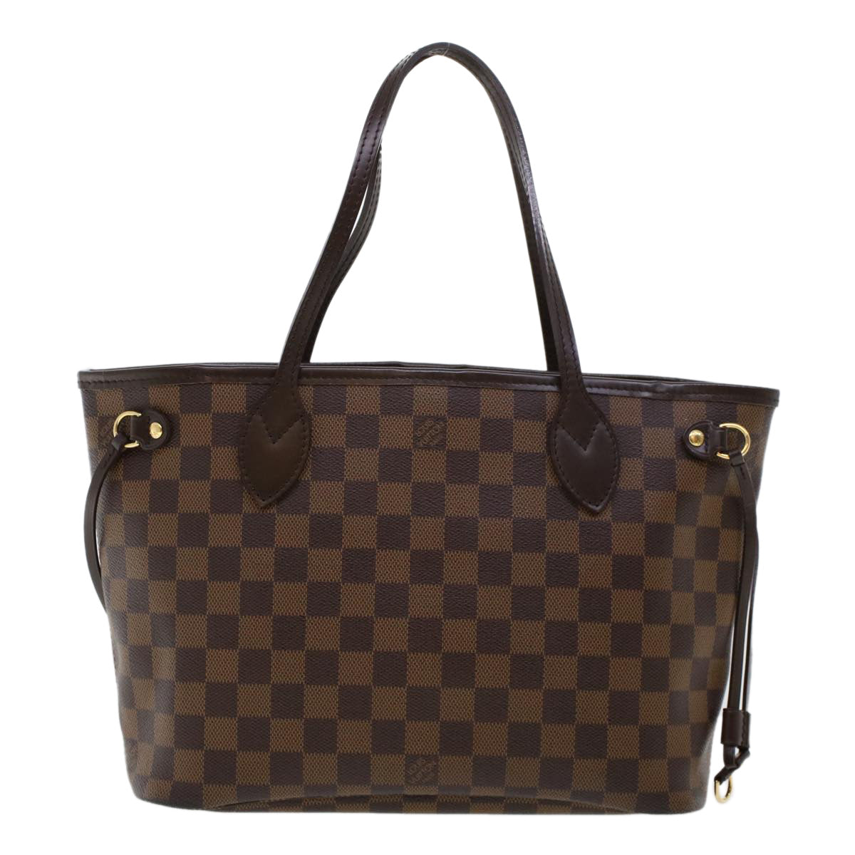 LOUIS VUITTON Damier Ebene Neverfull PM Tote Bag N51109 LV Auth am4365 - 0