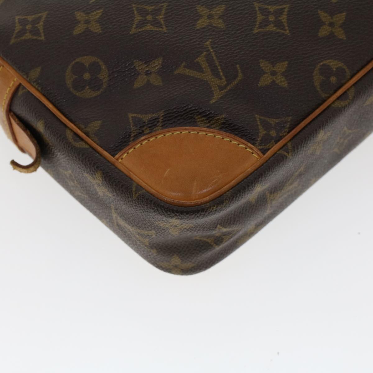 LOUIS VUITTON Monogram Compiegne 28 Clutch Bag M51845 LV Auth am4396