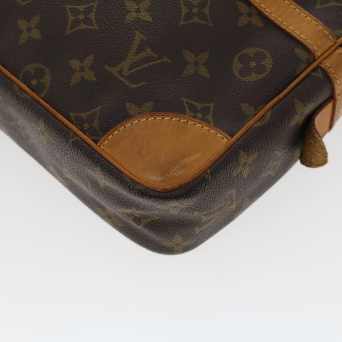 LOUIS VUITTON Monogram Compiegne 28 Clutch Bag M51845 LV Auth am4396