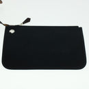 HERMES Herbag Zip PM Hand Bag Canvas 2way Black Auth am4398-26