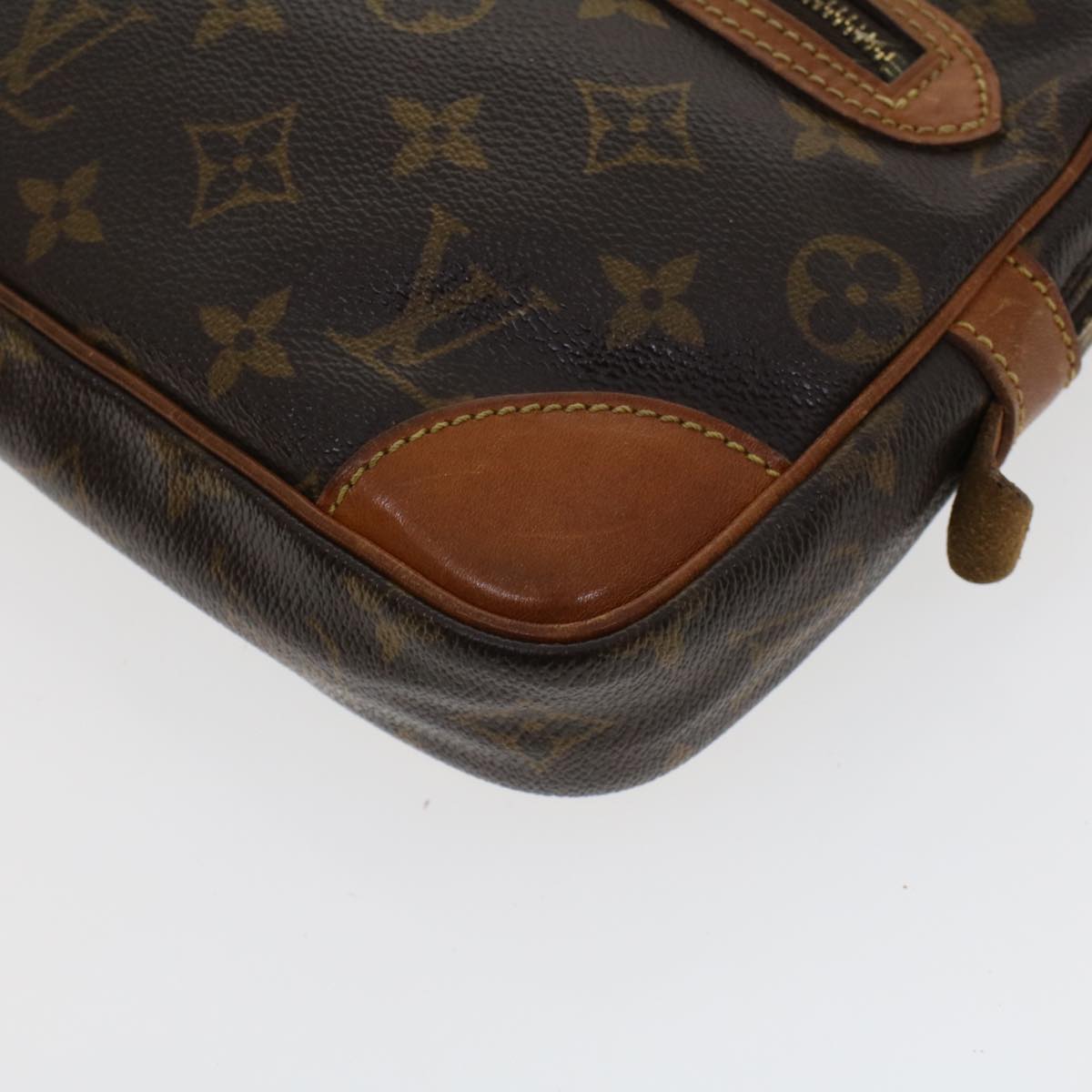 LOUIS VUITTON Monogram Marly Dragonne GM Clutch Bag M51825 LV Auth am4400