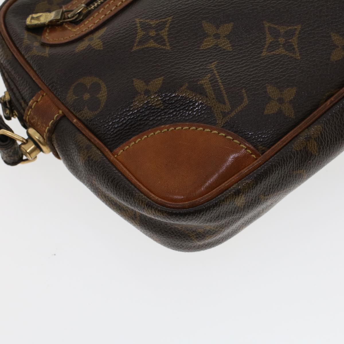 LOUIS VUITTON Monogram Marly Dragonne GM Clutch Bag M51825 LV Auth am4400