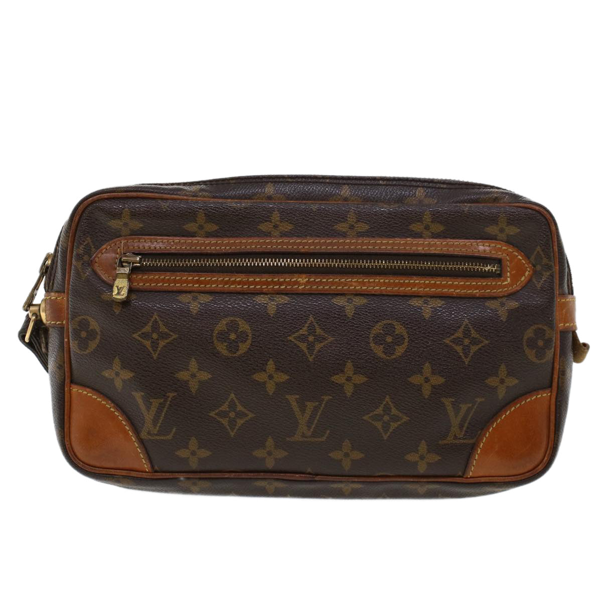 LOUIS VUITTON Monogram Marly Dragonne GM Clutch Bag M51825 LV Auth am4400