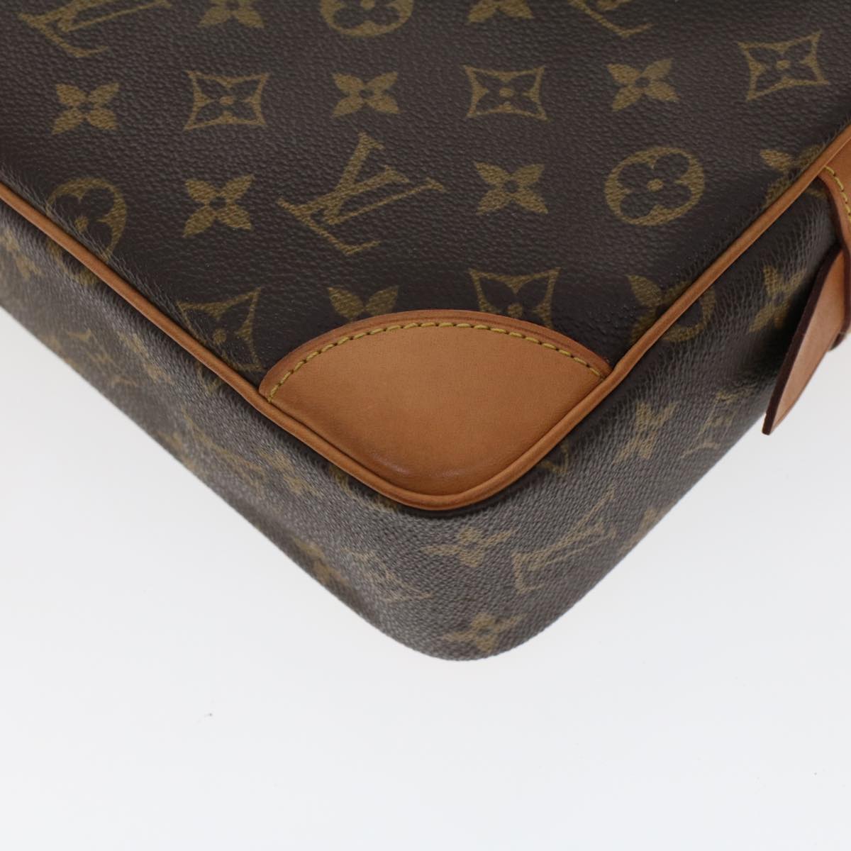 LOUIS VUITTON Monogram Compiegne 28 Clutch Bag M51845 LV Auth am4406