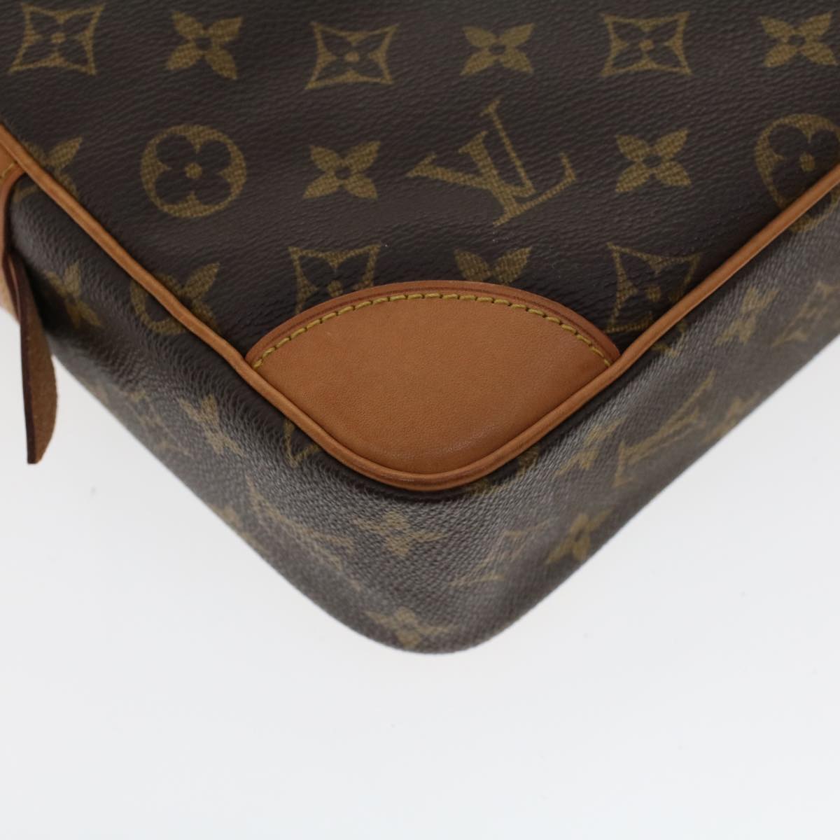 LOUIS VUITTON Monogram Compiegne 28 Clutch Bag M51845 LV Auth am4406