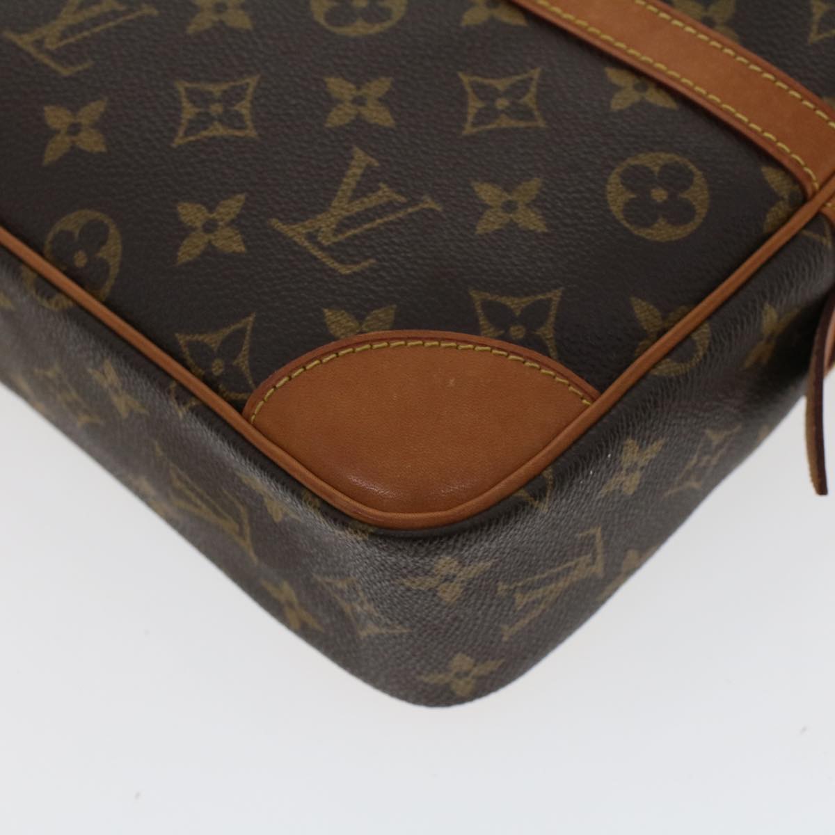 LOUIS VUITTON Monogram Compiegne 28 Clutch Bag M51845 LV Auth am4406